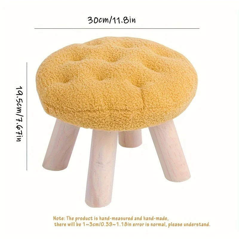 A58 Flower stool footstool shoe bench sofa coffee table low stool small round stool
