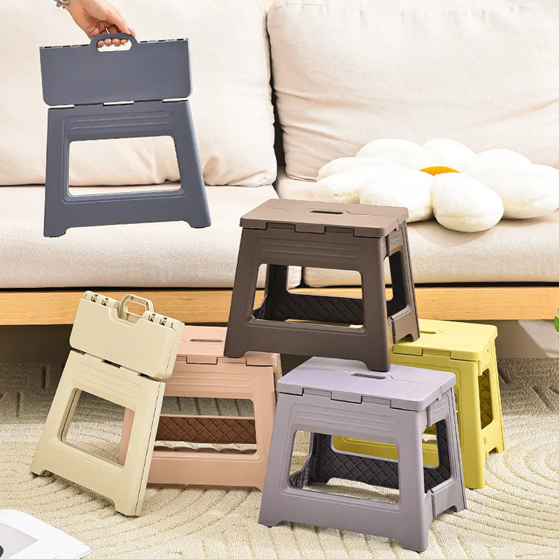 A38 Portable plastic folding stool adult stool outdoor folding chair home