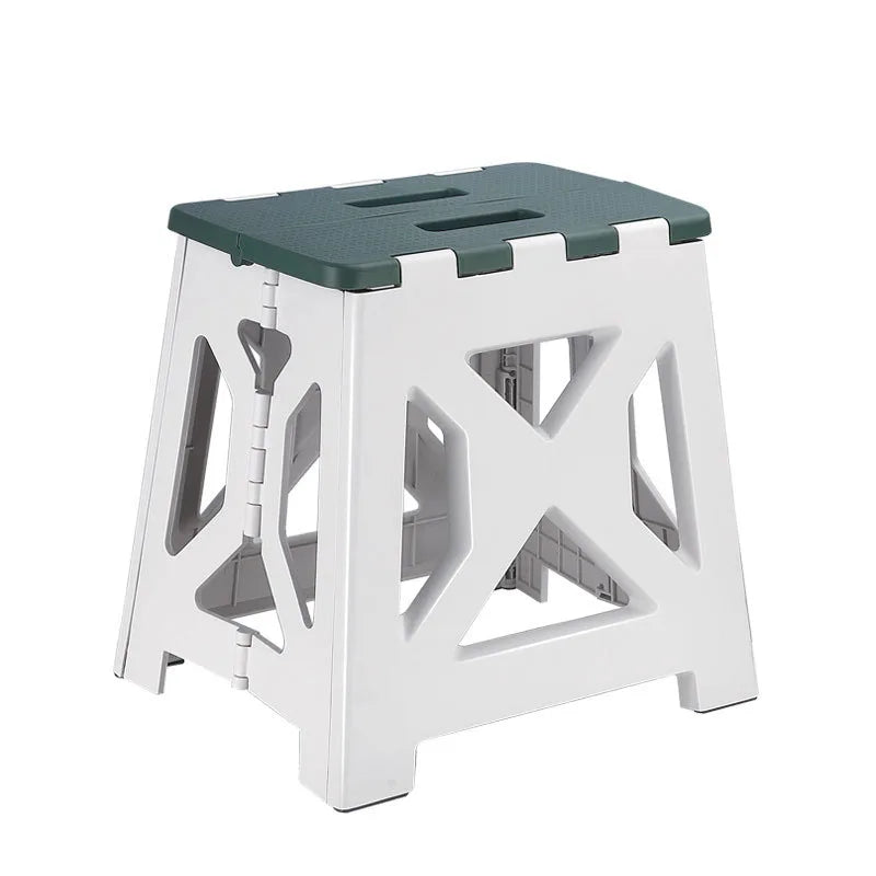 C65 Portable Plastic Folding Stool Outdoor Camping Stool Chair Seat Home Bathroom