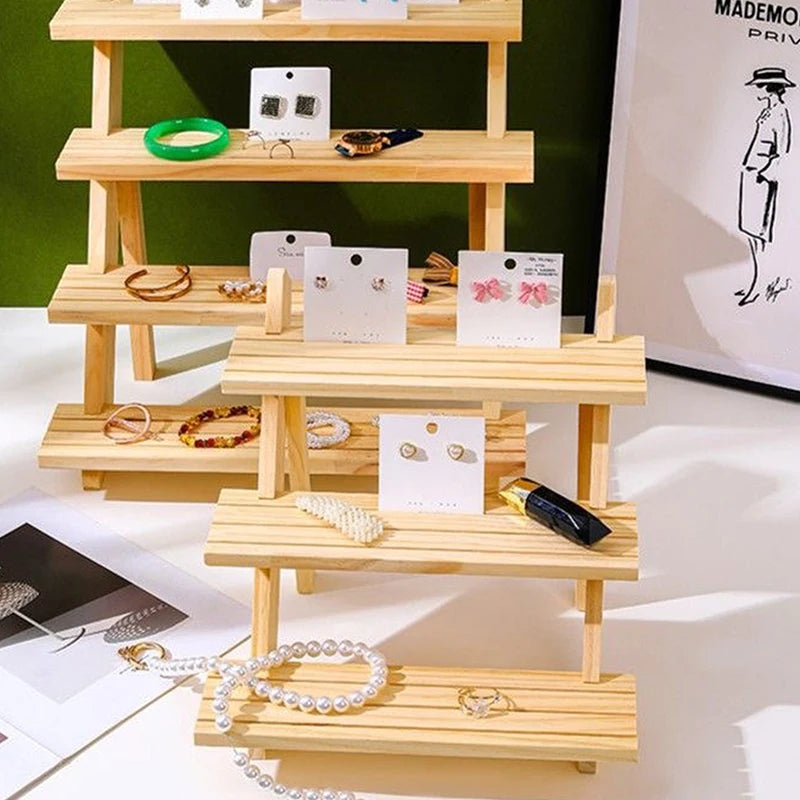 A50 Earring Stand Wooden Jewelry Display Stand