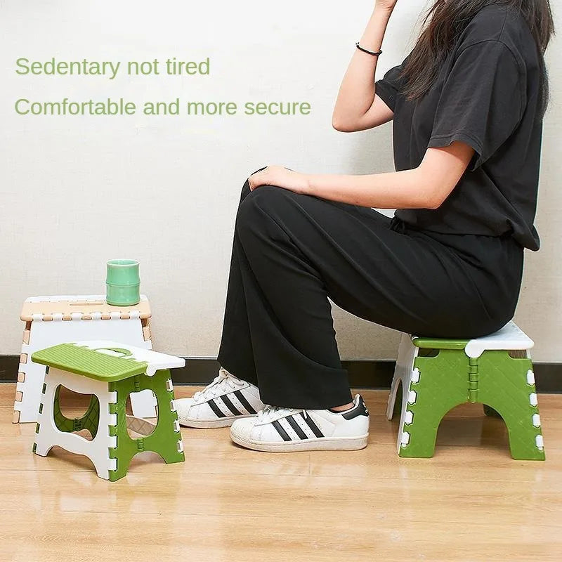 A21 Outdoor folding stool portable thickened fishing stool plastic