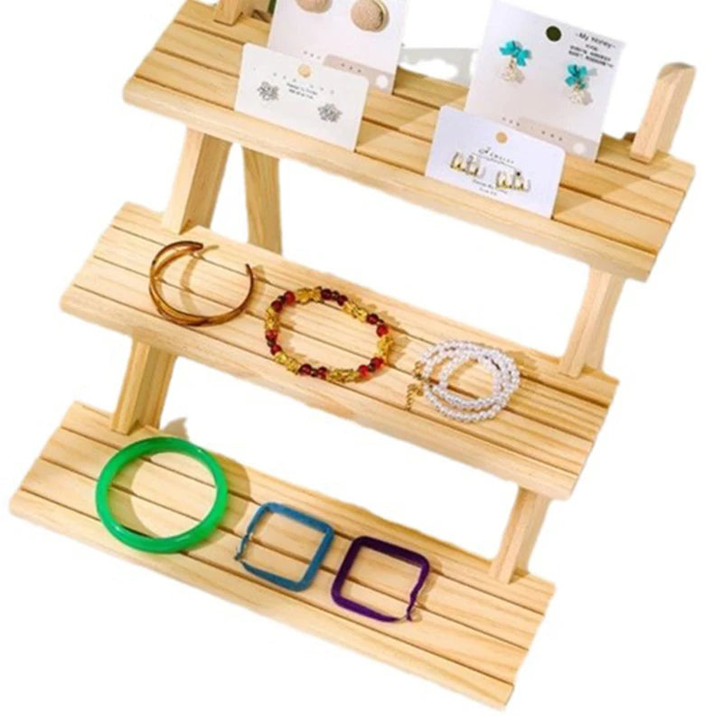 A50 Earring Stand Wooden Jewelry Display Stand