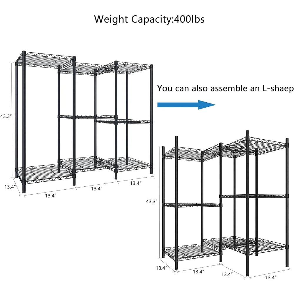 A100 8-layer plant stand, suitable for indoor and outdoor, multiple plant stands, adjustable plant stand