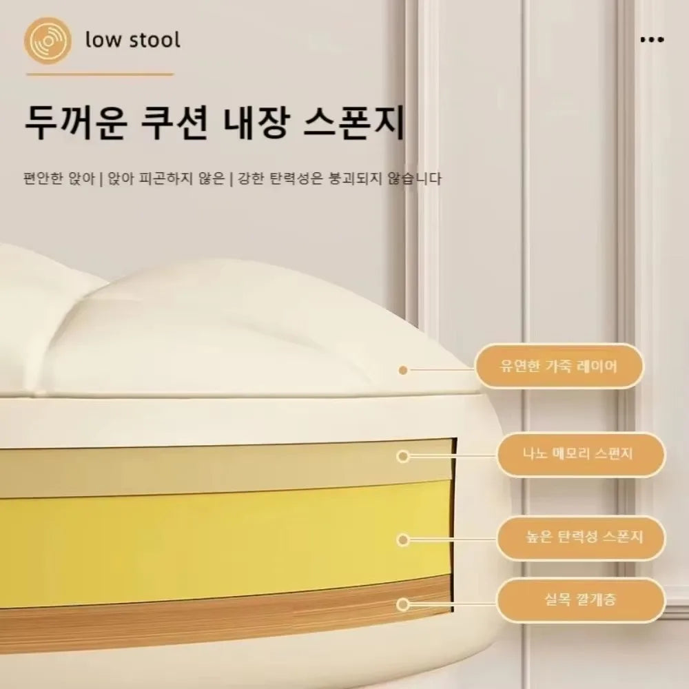 D26 Portable household shoe changing stool