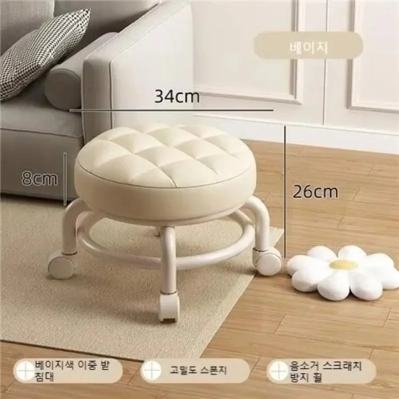 D26 Portable household shoe changing stool