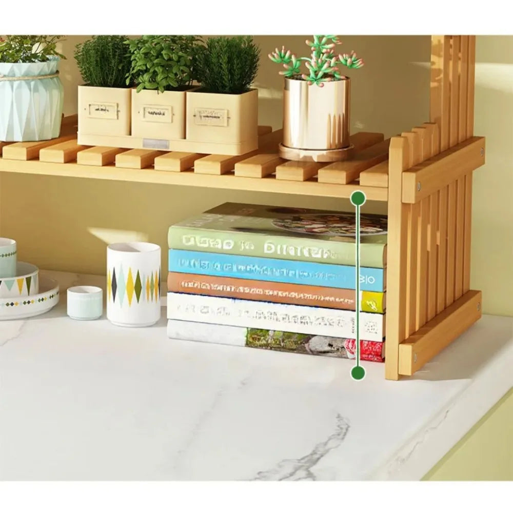 K26 Indoor Plant Rack Living Room Floor-standing Balcony Flower Pot Storage Rack