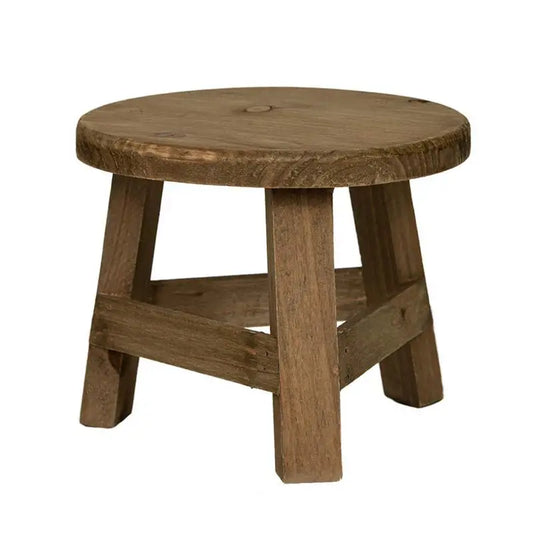 K28 Wooden Stool Children's Stool Fishing Wooden Stool Flower Stand Bonsai Stand Interior Decoration