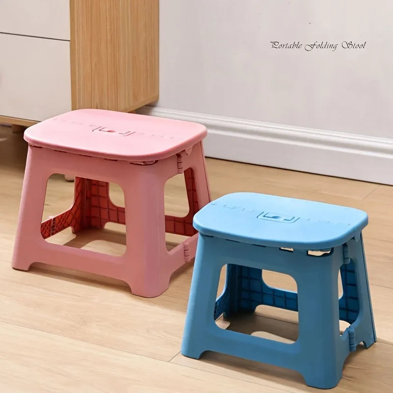 A23 foldable chair stool, thick and portable, lightweight plastic stool