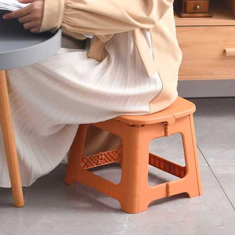A23 foldable chair stool, thick and portable, lightweight plastic stool