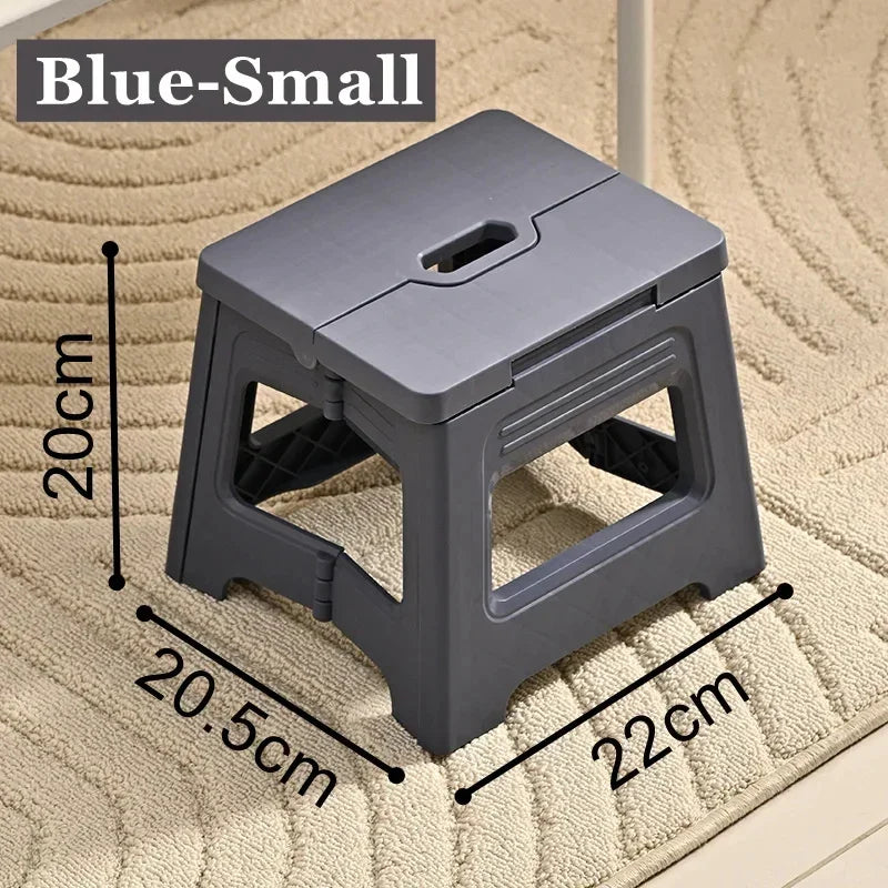 E28 Folding stool, retractable plastic outdoor beach chair