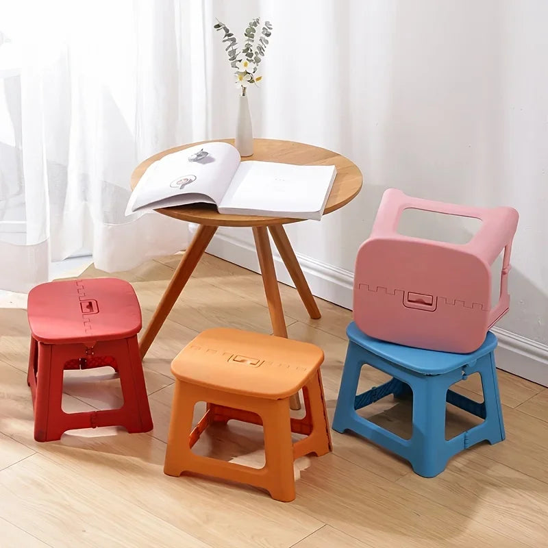 A23 foldable chair stool, thick and portable, lightweight plastic stool
