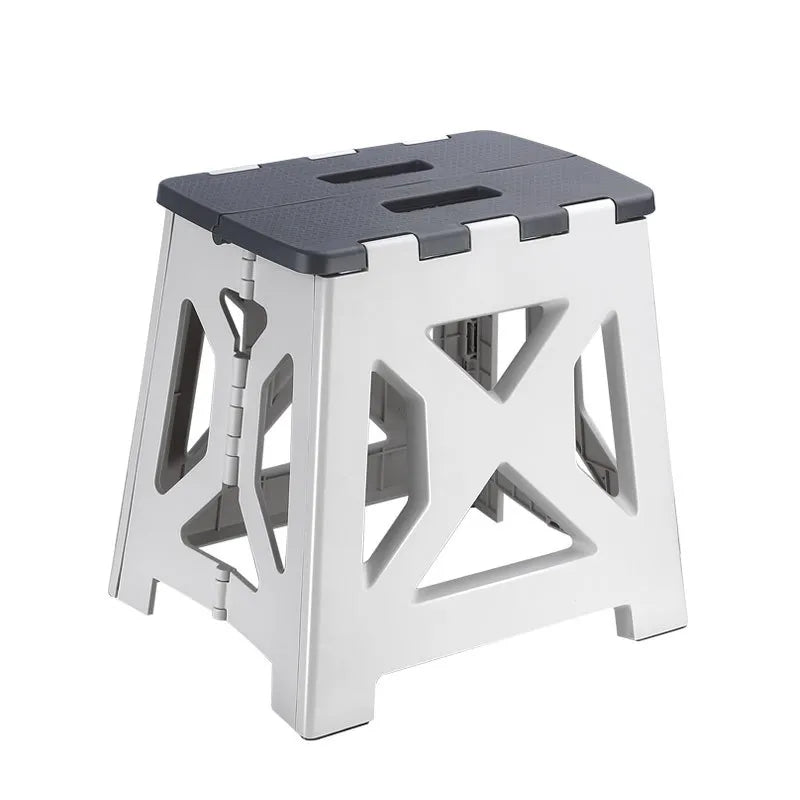 C65 Portable Plastic Folding Stool Outdoor Camping Stool Chair Seat Home Bathroom
