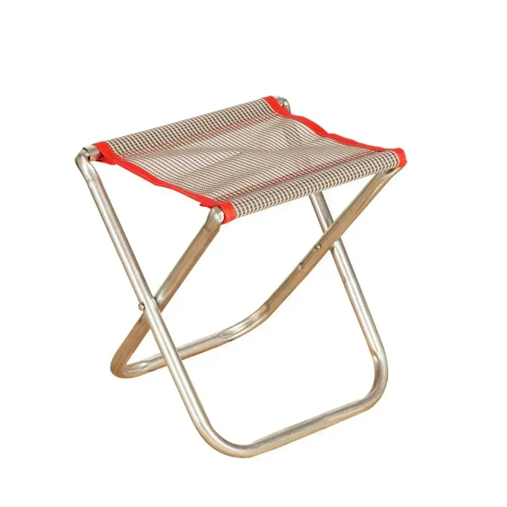 A26 Portable Small Stool Mesh Lightweight Fishing Picnic BBQ Beach Stool