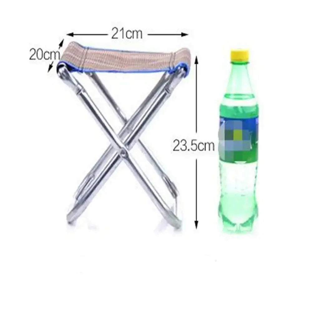 A26 Portable Small Stool Mesh Lightweight Fishing Picnic BBQ Beach Stool