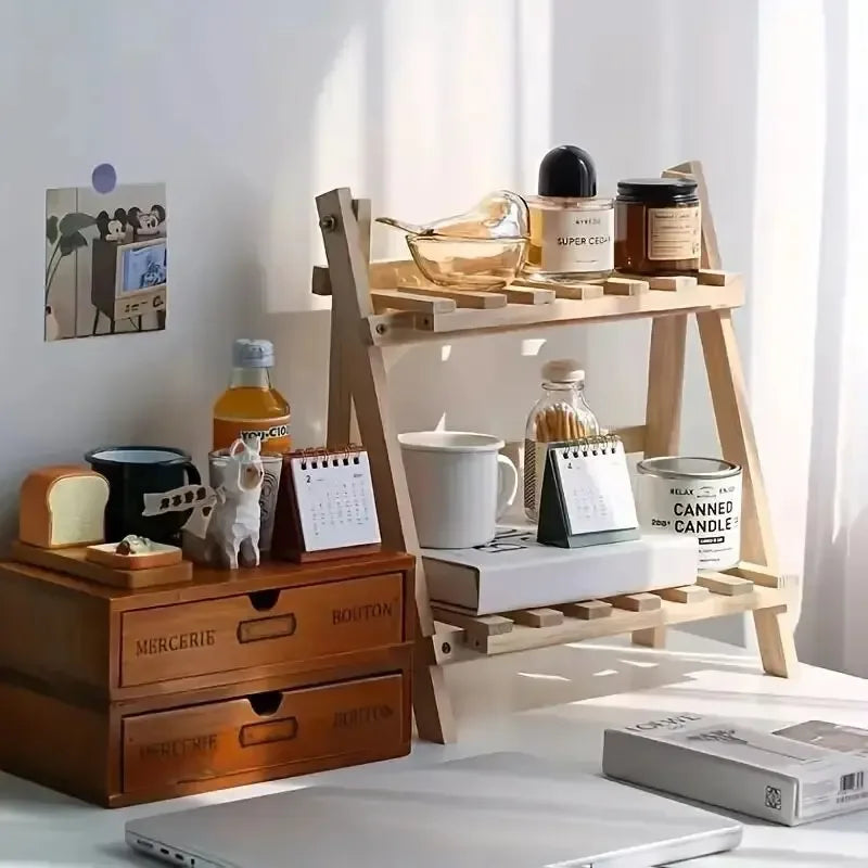A60 Desktop Organizer Trapezoid Desk Display Stand